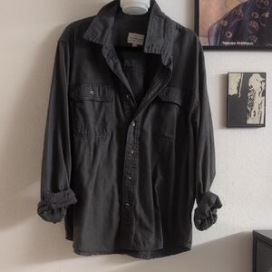 Men's Black Denim Jacket